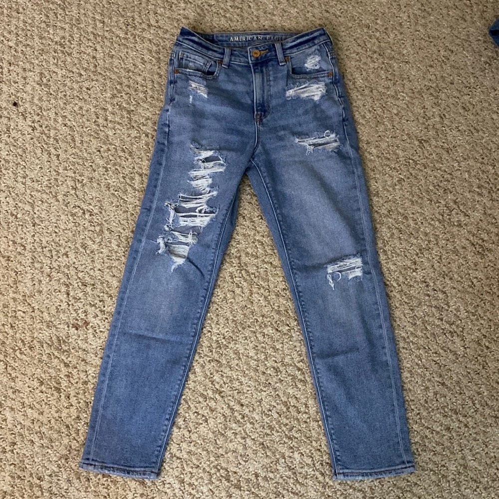 American Eagle Stretch Mom Jeans